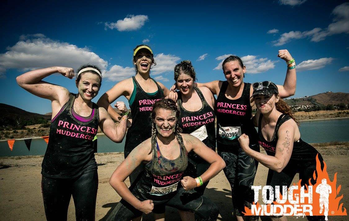 Princess muddercup Tough Mudder team