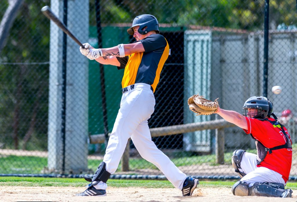 baseball batting